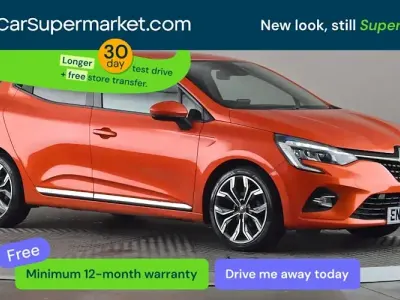 Używany Renault Clio V Iconic 101 KM (74 kW) 2020 Pomarańczowy Hatchback