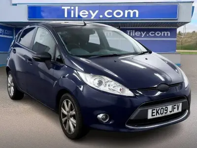 Used Ford Fiesta Zetec 96 HP (70 kW) 2009 Blue Hatchback