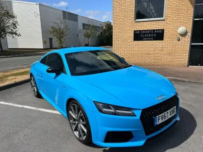 Used Audi TT Black Edition 2018 Blue Coupe