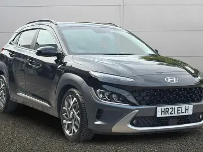 Usado Hyundai Kona Ultimate 141 CV (103 kW) 2021 Negro SUV