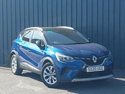 Used Renault Captur Iconic 130 HP (95 kW) 2020 Blue SUV