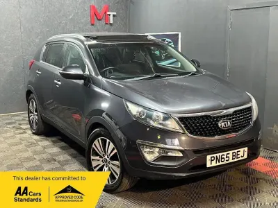 Used Kia Sportage 116 HP (85 kW) 2015 Silver SUV