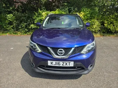 Used Nissan Qashqai N-Connecta 130 HP (95 kW) 2016 Blue SUV