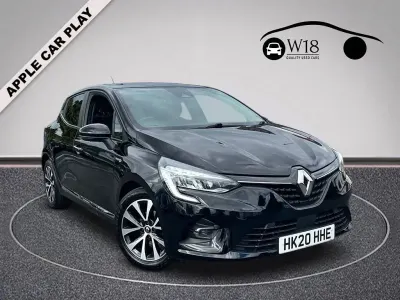 Begagnad Renault Clio V Iconic 100 HK (73 kW) 2020 Svart Halvkombi