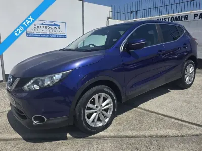 Used Nissan Qashqai Acenta Premium 110 HP (80 kW) 2014 Blue SUV