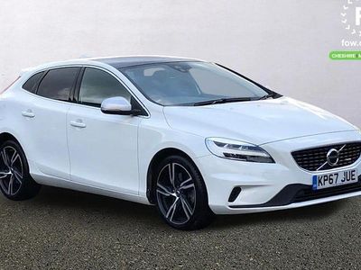 Used Volvo V40 R-Design Pro 245 HP (180 kW) 2017 White Hatchback