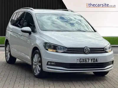 Used VW Touran SEL 150 HP (110 kW) 2017 White MPV