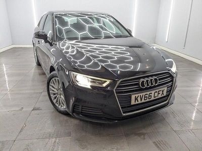 Used Audi A3 Sportback Design 110 HP (80 kW) 2016 Black Hatchback