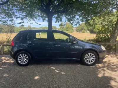 Used VW Golf VI Match 102 HP (75 kW) 2008 Blue Hatchback