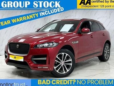 Used Jaguar F-Pace R-Sport 180 HP (132 kW) 2019 Red SUV