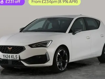 Used Cupra Leon 150 HP (110 kW) 2023 White Hatchback