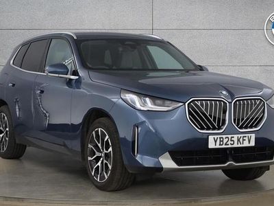 Blue Used 2025 BMW X3 xLine SUV | £44,995 (Fair price)