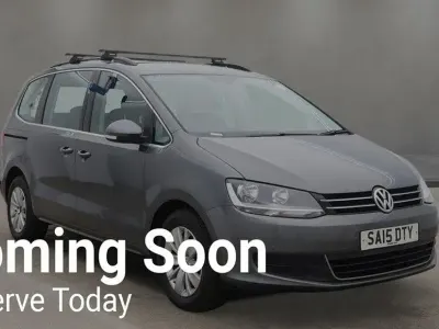 Used VW Sharan SE 138 HP (101 kW) 2015 Grey MPV
