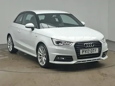Używany Audi A1 S-Line 125 KM (91 kW) 2017 Biały Hatchback