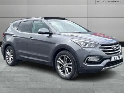 Begagnad Hyundai Santa Fe Premium SE 200 HK (147 kW) 2016 Silver SUV