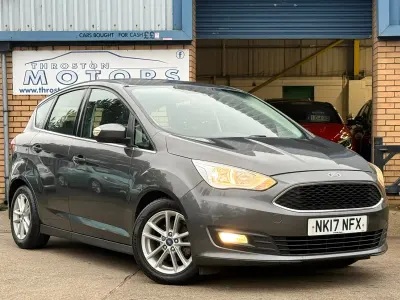 Used Ford C-MAX Zetec 120 HP (88 kW) 2017 Grey MPV
