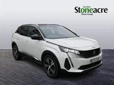 White Used 2022 Peugeot 3008 GTi SUV | £17,995 (Fair price)