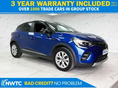 Used Renault Captur Iconic 130 HP (95 kW) 2021 Blue/black SUV