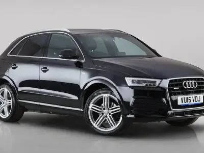 Used Audi Q3 S-line plus 179 HP (131 kW) 2015 Black SUV