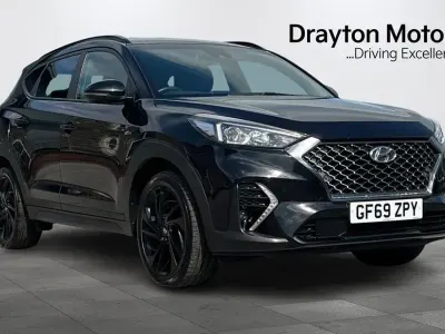 Used Hyundai Tucson N Line 136 HP (100 kW) 2019 Black SUV