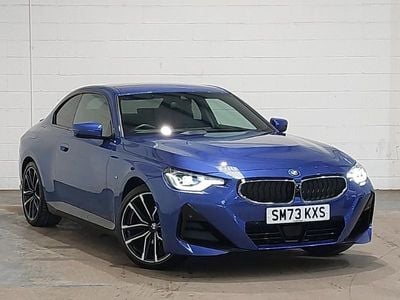 Used BMW 220 M Sport 184 HP (135 kW) 2023 Blue Coupe