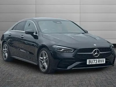 Used Mercedes CLA200 Executive 163 HP (119 kW) 2024 Cosmos black Sedan