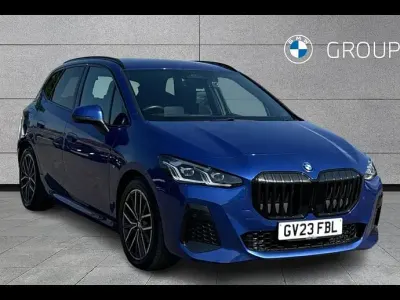 Used BMW 220 Active Tourer M Sport 168 HP (123 kW) 2023 Portimao blue MPV