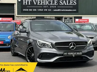 Used Mercedes CLA200 AMG line 156 HP (114 kW) 2019 Grey Sedan
