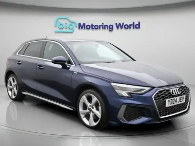 Used Audi A3 Sportback e-tron S-Line 204 HP (150 kW) 2024 Blue Hatchback
