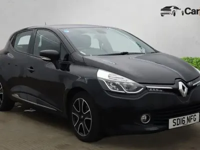 Used Renault Clio Dynamique 90 HP (66 kW) 2016 Black Hatchback