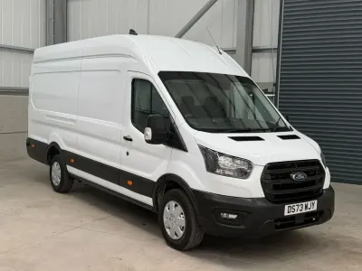 Used Ford Transit 130 HP (95 kW) 2023 White Van