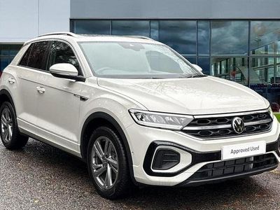 Ascot grey Used 2025 VW T-Roc R-line SUV | £27,929 (Fair price)
