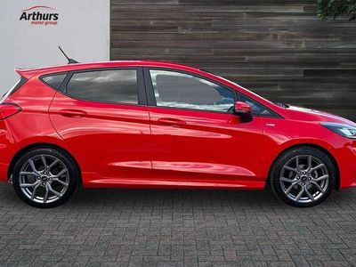 Używany Ford Fiesta ST-Line 99 KM (72 kW) 2023 Czerwony Hatchback