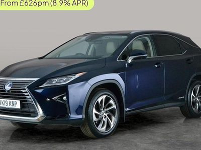 Used Lexus RX450h 313 HP (230 kW) 2019 Blue SUV