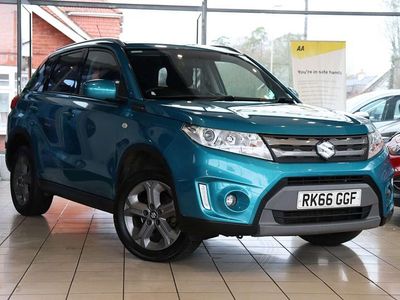 Turquoise Used 2016 Suzuki Vitara SZ-T SUV | £6,750 (Fair price)