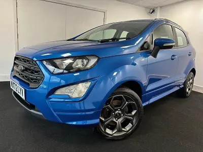 Used Ford Ecosport ST-Line 140 HP (102 kW) 2022 Desert island blue SUV