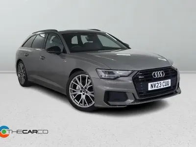 Usado Audi A6 Black Edition 204 CV (150 kW) 2023 Gris Familiar