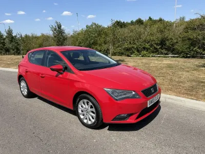 Used Seat Leon SE 110 HP (80 kW) 2015 Red Hatchback