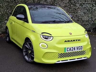 Green Used 2024 Abarth 500C Turismo Cabriolet | £23,998 (Good price)