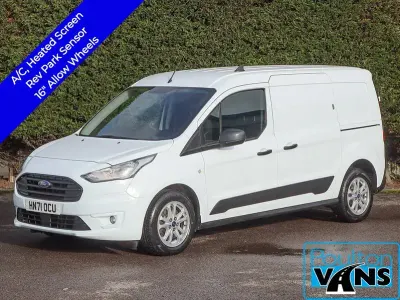 Used Ford Transit Trend 120 HP (88 kW) 2021 Frozen white Van
