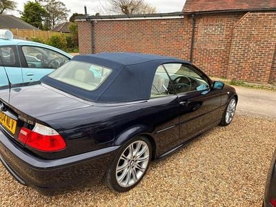 Used BMW 325 Sport Line 2004 Blue Cabriolet