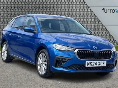 Used Skoda Scala SE L 113 HP (83 kW) 2024 Blue Hatchback