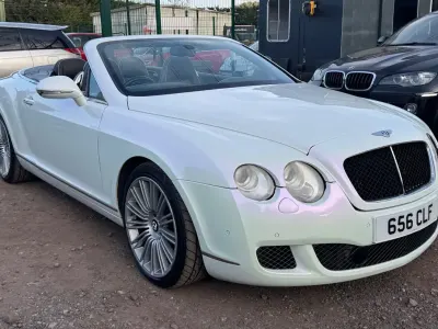 Used Bentley Continental 2011 Pear white Cabriolet