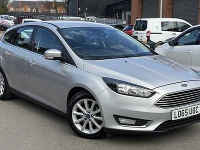 Begagnad Ford Focus Titanium 125 HK (91 kW) 2016 Silver Halvkombi