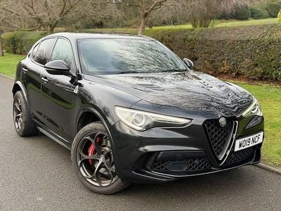 Black Used 2019 Alfa Romeo Stelvio Quadrifoglio SUV | £27,490 (Super price)