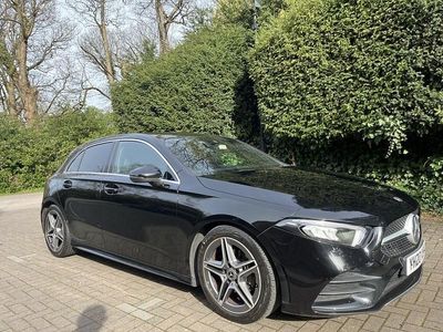 Used Mercedes A180 AMG line 2020 Black Hatchback
