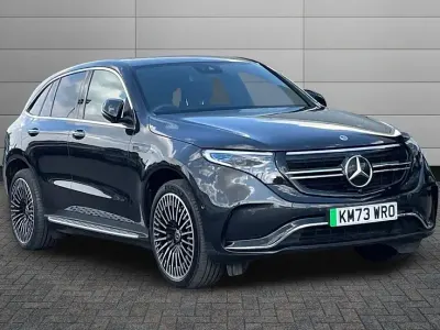 Used Mercedes EQC400 AMG Line Premium 300 kW (408 HP) 2023 Graphite grey SUV