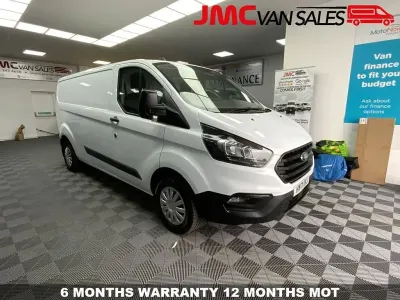 Used Ford Transit Custom 130 HP (95 kW) 2021 White Van