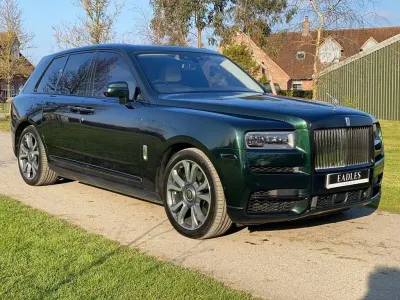 Used Rolls Royce Cullinan 571 HP (419 kW) 2020 Green SUV