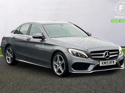 Begagnad Mercedes C220 Active 170 HK (125 kW) 2018 Grå Sedan